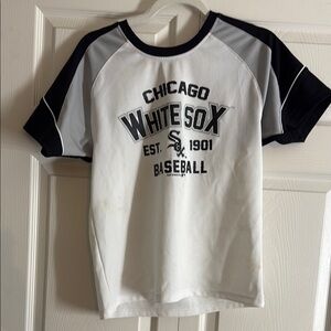 Chicago White Sox Kids Baseball T-Shirt - Black and White